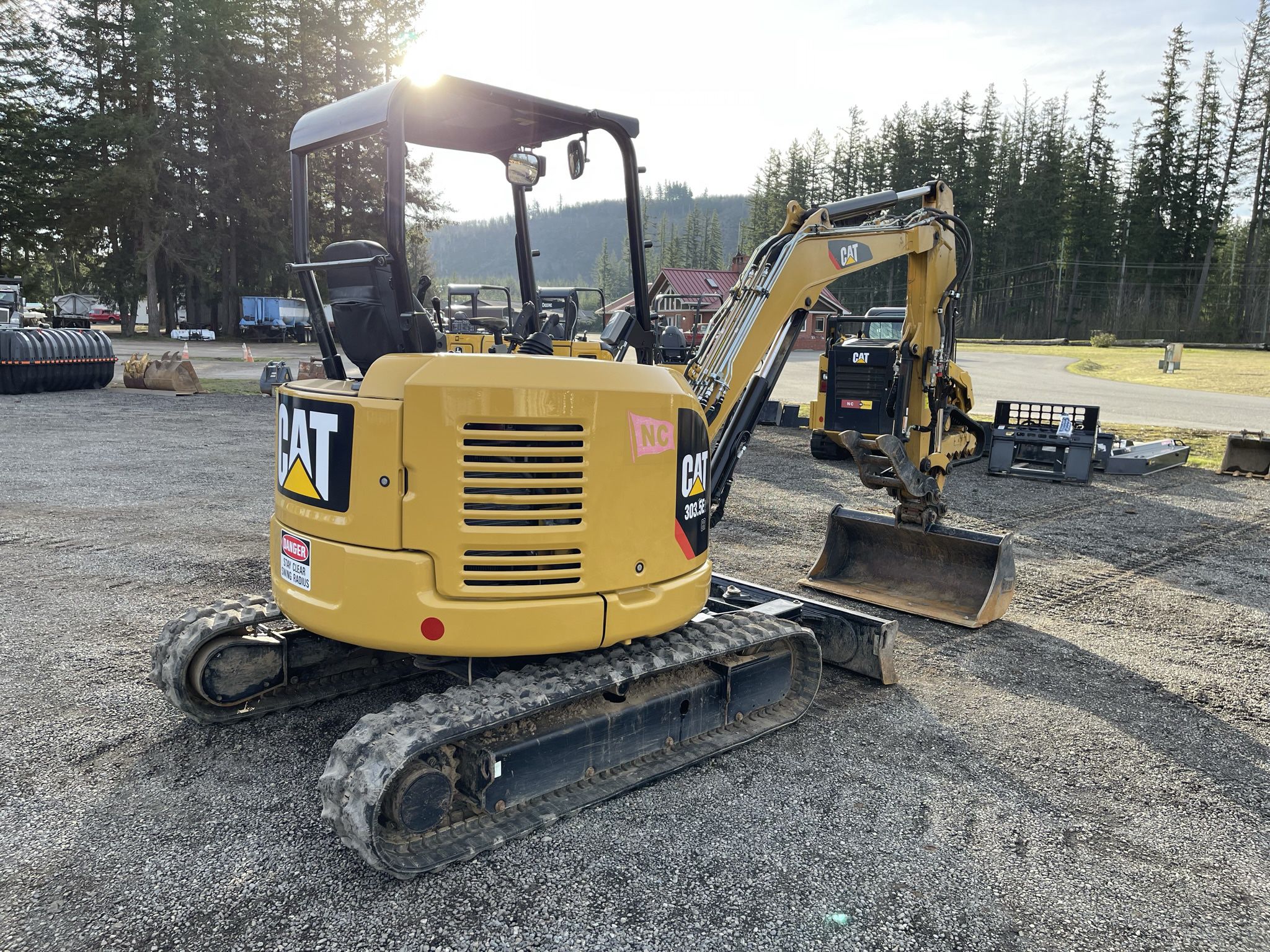 2018 Caterpillar 303.5 E2 Compact Mini Excavator