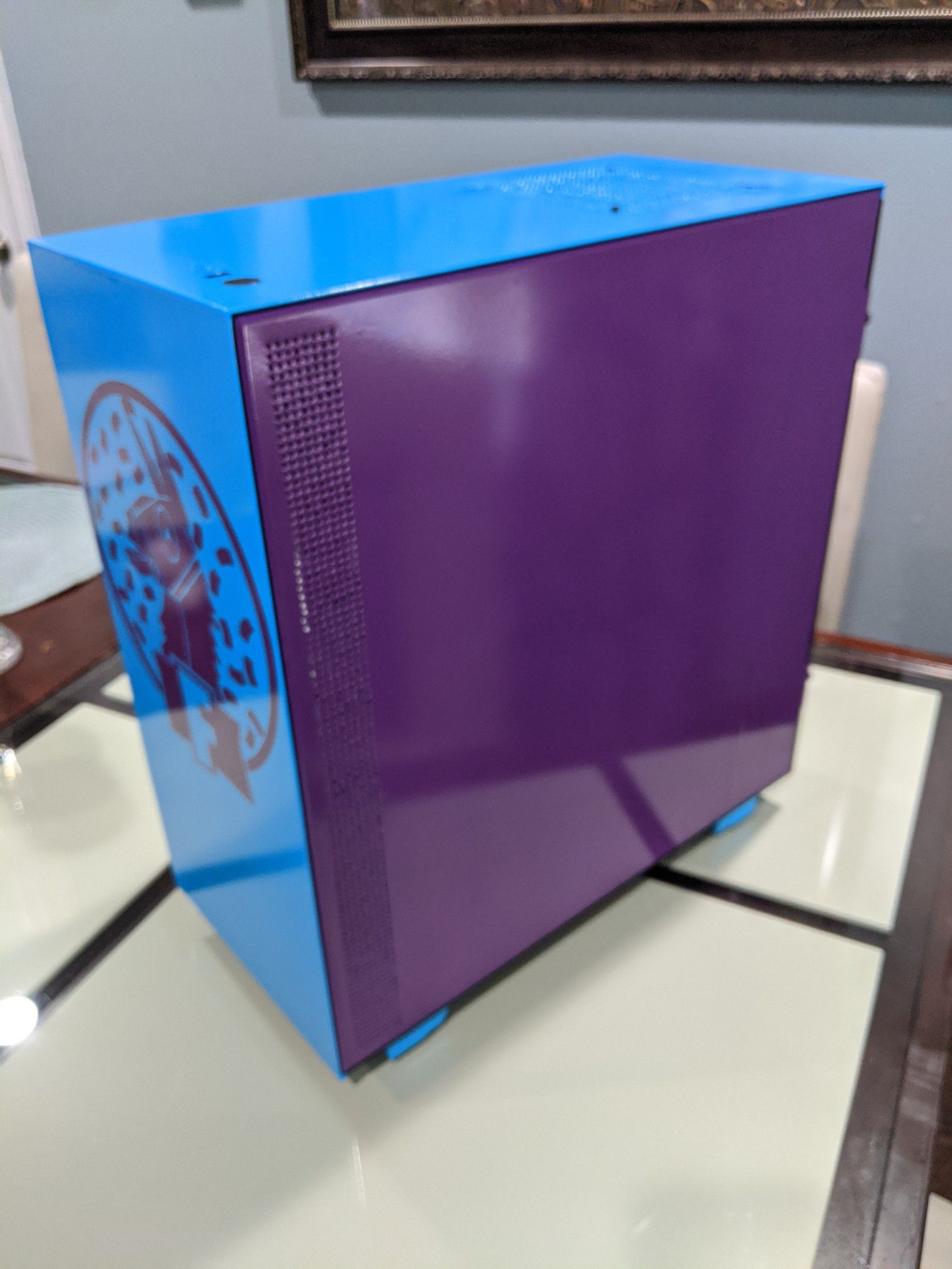 Custom NZXT H510 Gaming PC Desktop Case Fortnite Theme
