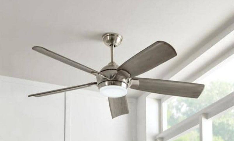Home Decorators Collection Camrose 60 In White Color Changing Integrated Led Brushed Nickel Indoor Ceiling Fan With Light Kit And Remote Control For West Covina Ca Offerup Home Decorators Collection Camrose 60, Home Decorators Collection Ceiling Fan Remote Reset