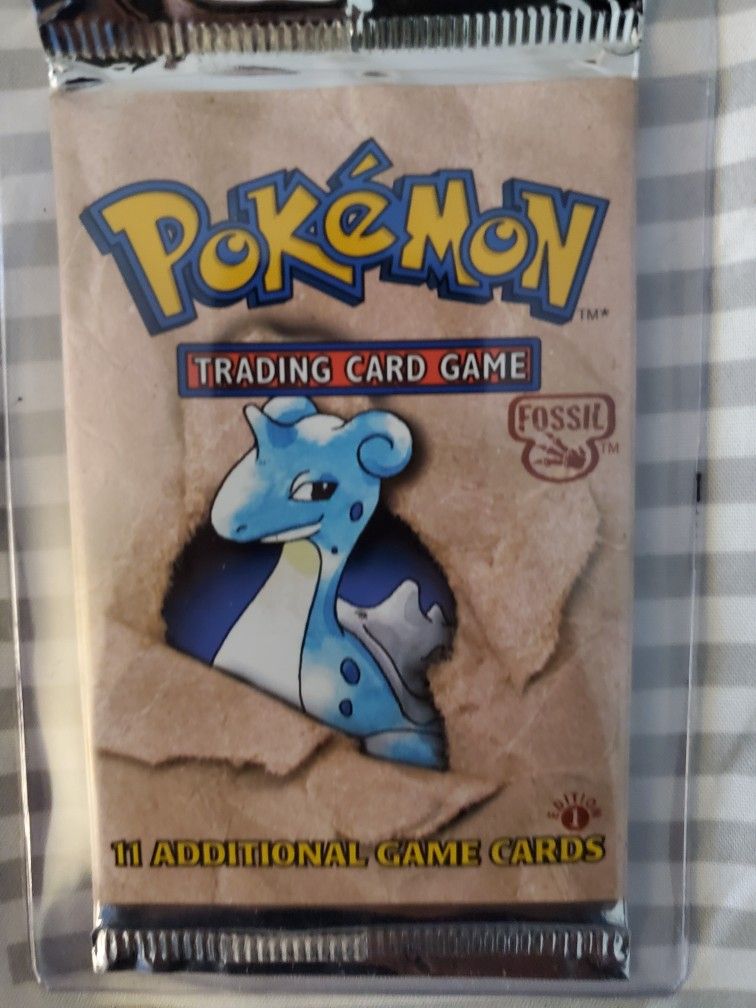 POKEMON 1ST EDITION FOSSIL BOOSTER PACK
