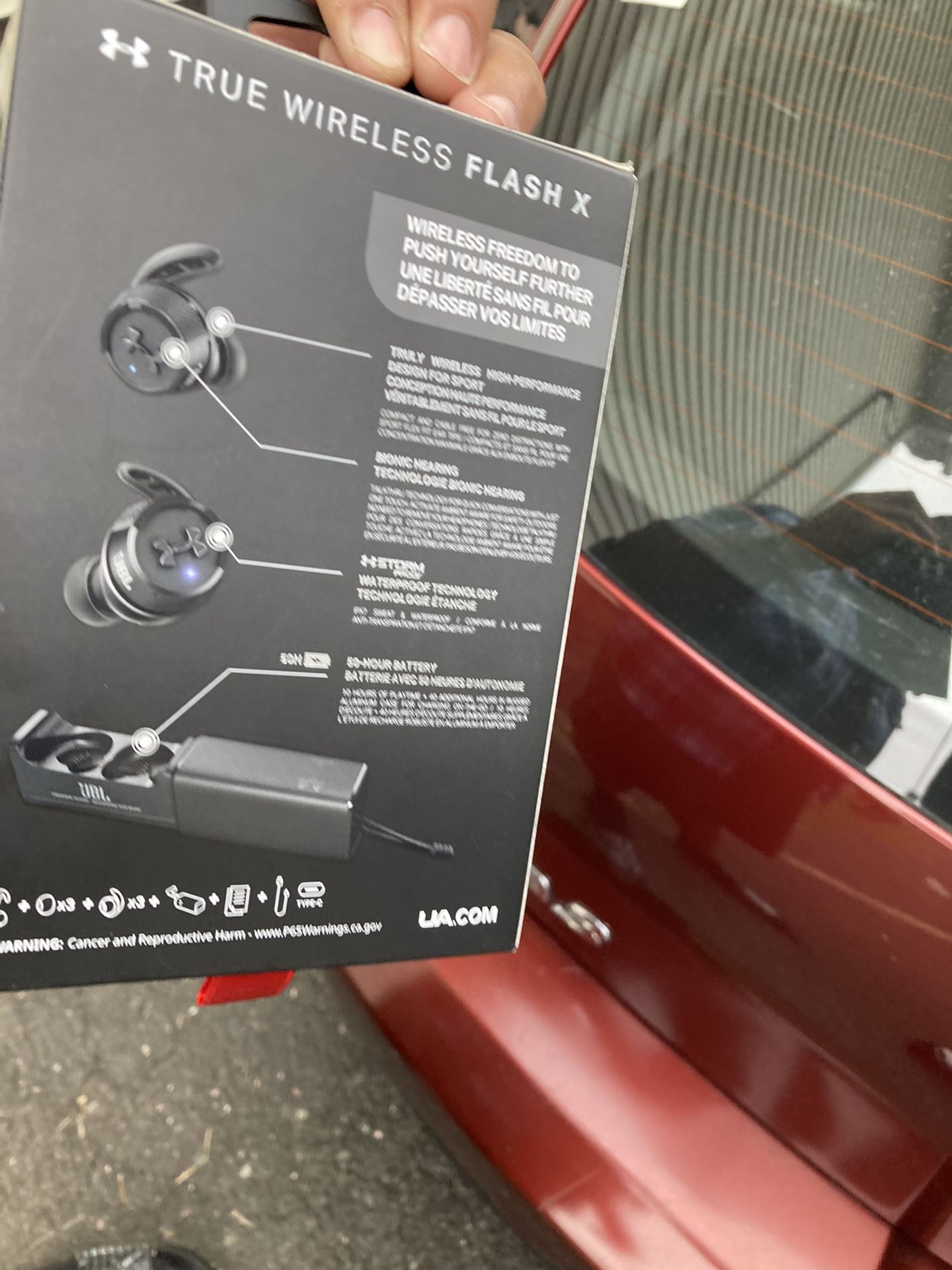 JBL Under Amour True Wireless Flash X Headphones