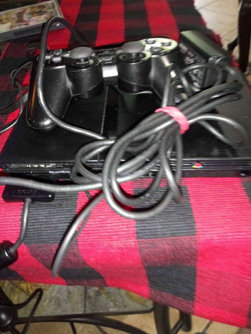 PlayStation 2 untested it light turns red and green no game