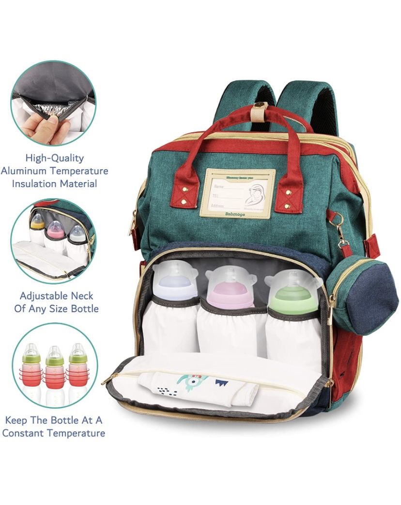 3 In 1 Diaper Bag Backpack