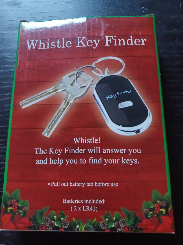 Whistle key finder