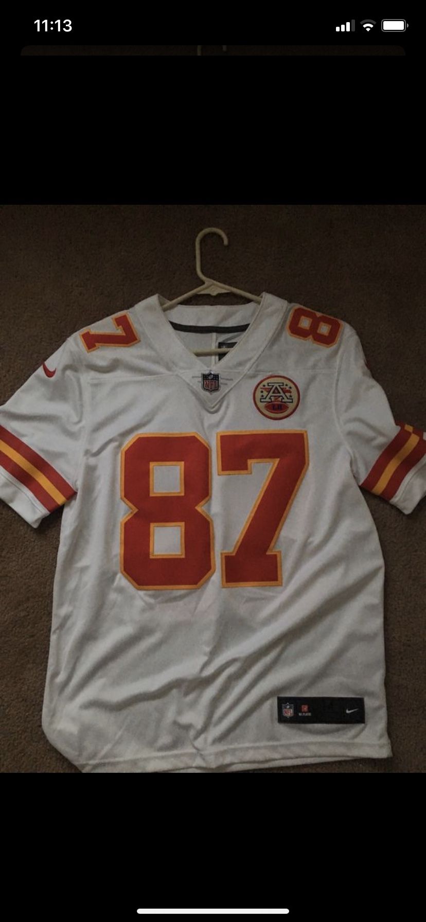 Chiefs Jersey. Travis Kelce