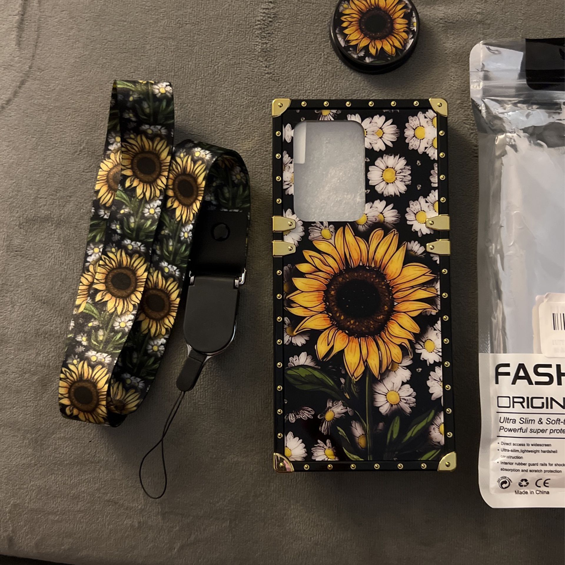 Sunflower Cell Phone Case Set
