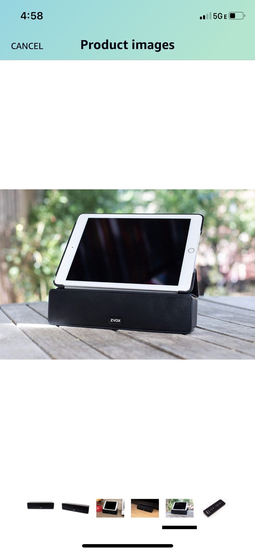 ZVOX Dialogue Clarifying Sound Bar