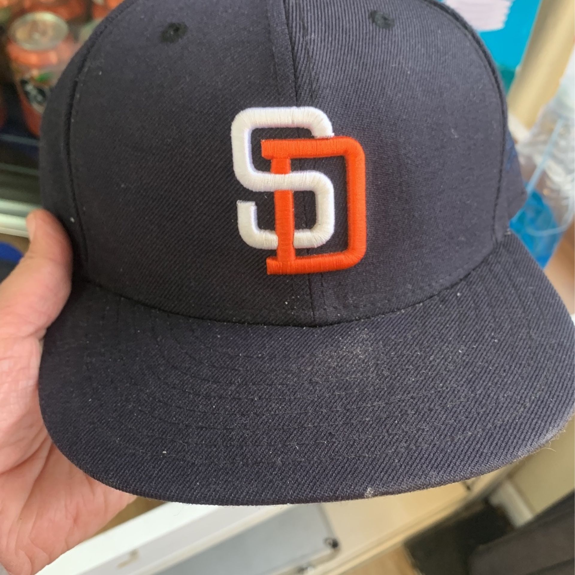 closed back caps. size 7 3/8 and 7 1/4