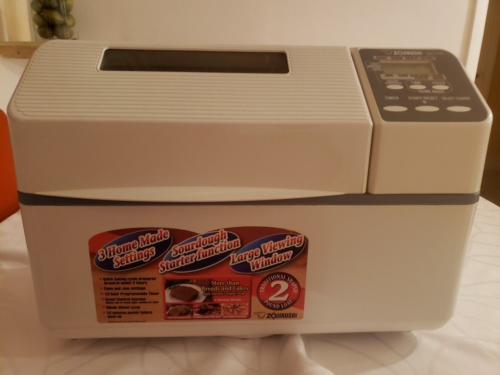 Zojirushi bakery bread maker supreme