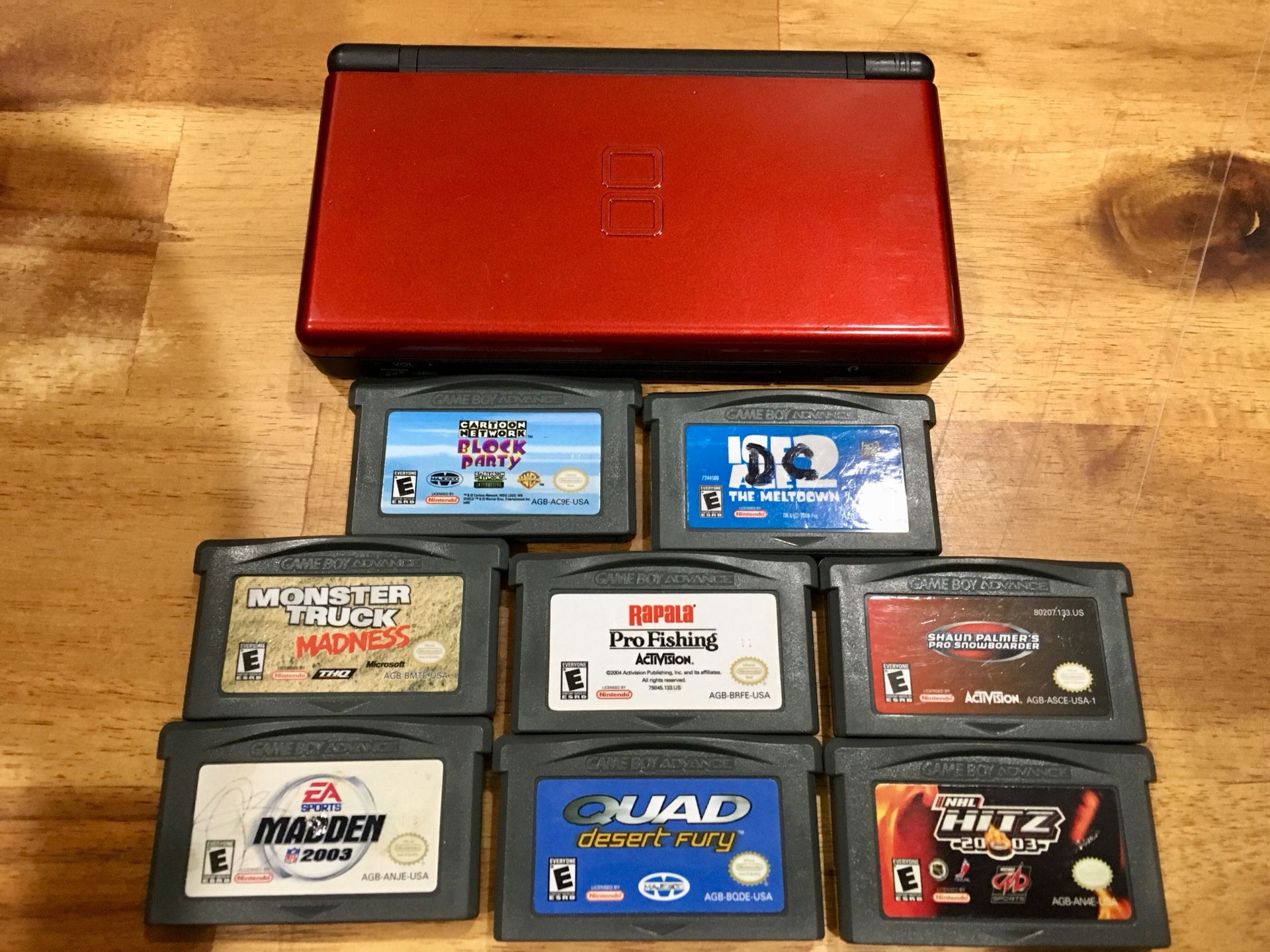 Nintendo Ds Lite With 8 Gameboy Advance Games For Sale In Mesa Az Offerup