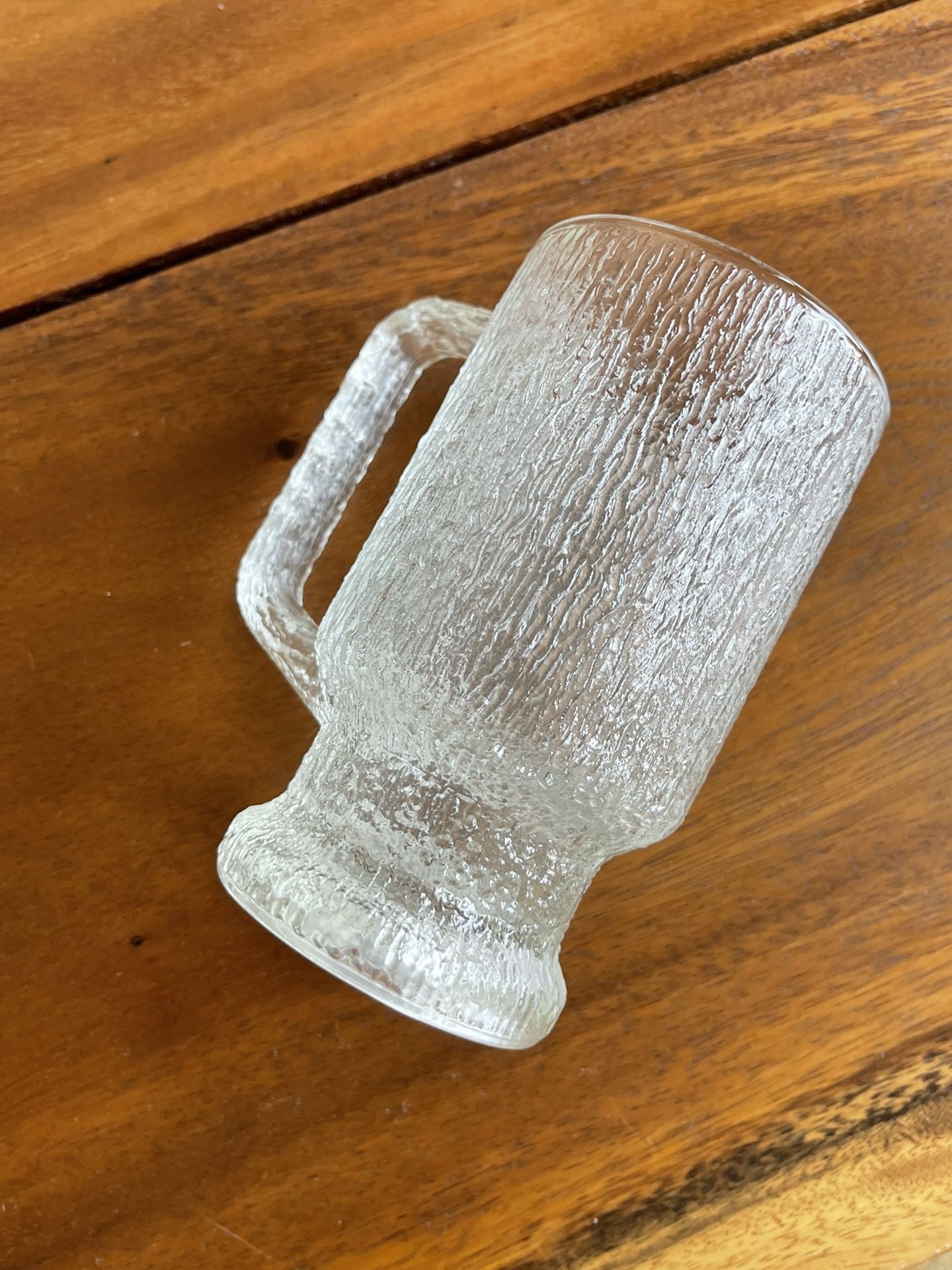 Vintage Glass Ice Glass - Set Of 4