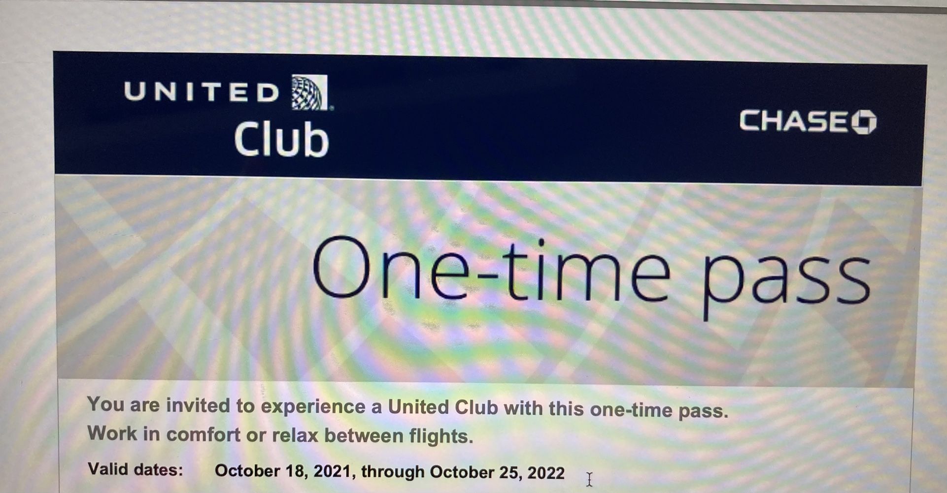 United Club Passes