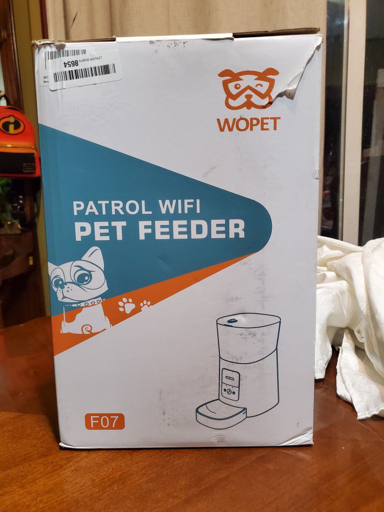 Automatic WiFi Pet Feeder