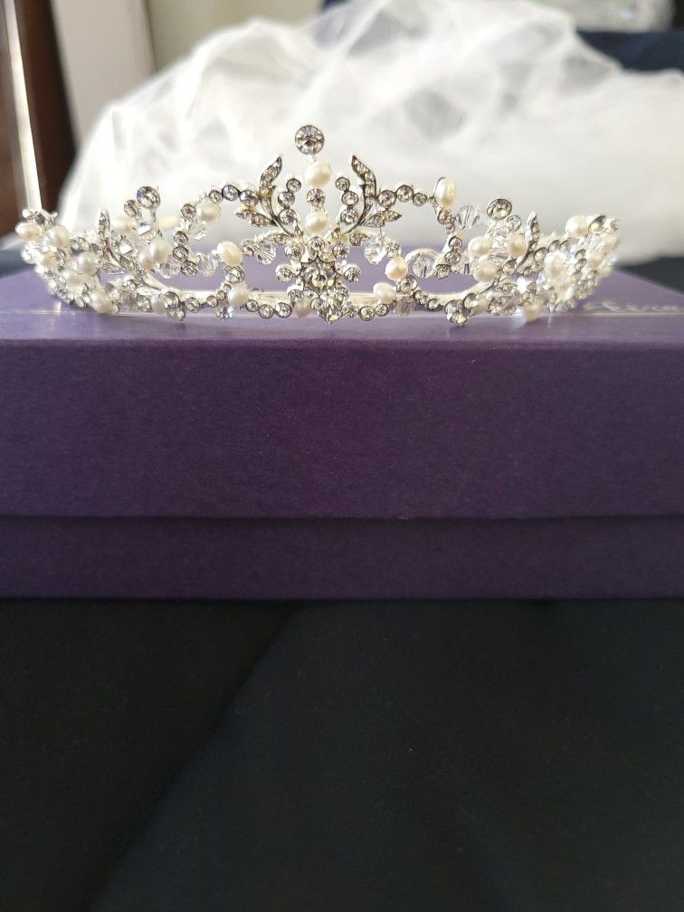 Beautiful Tiara/ Veil