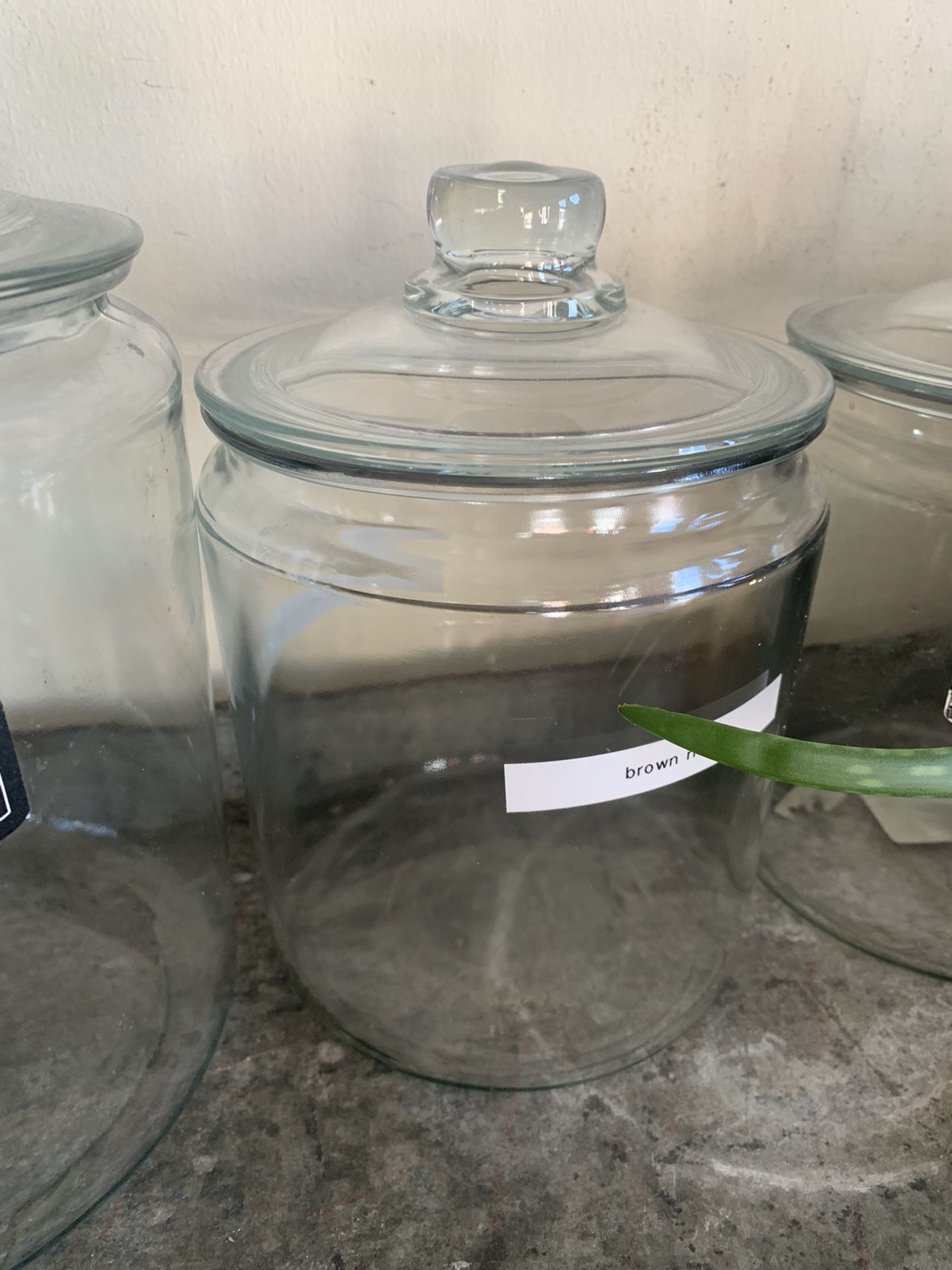 Crate And Barrel Glass Jars Set Or Individual for Sale in Seattle, WA