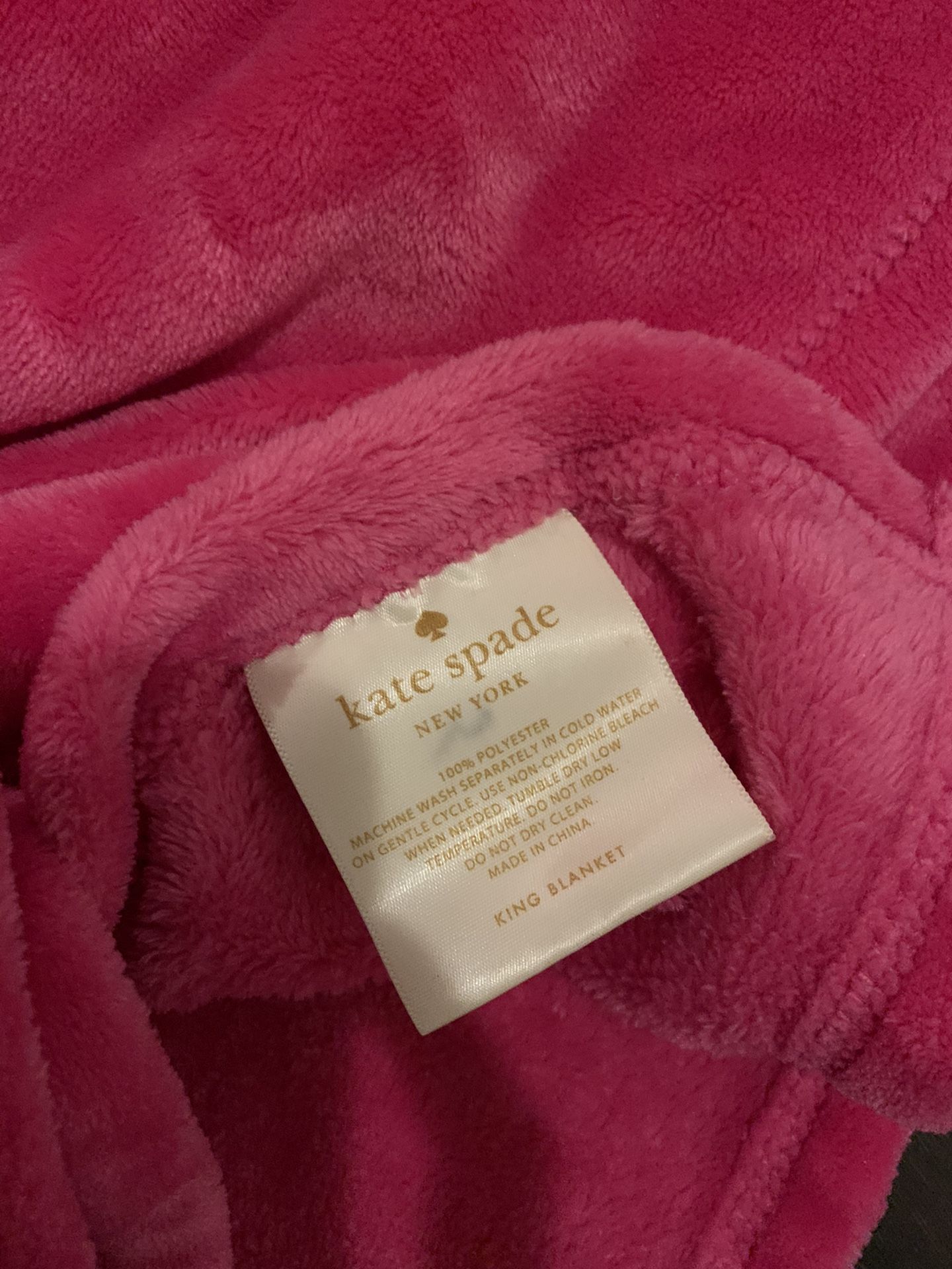 Kate Spade King Size Blanket