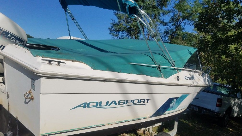 97 aquasport outboard motor 200 horsepower Evinrude