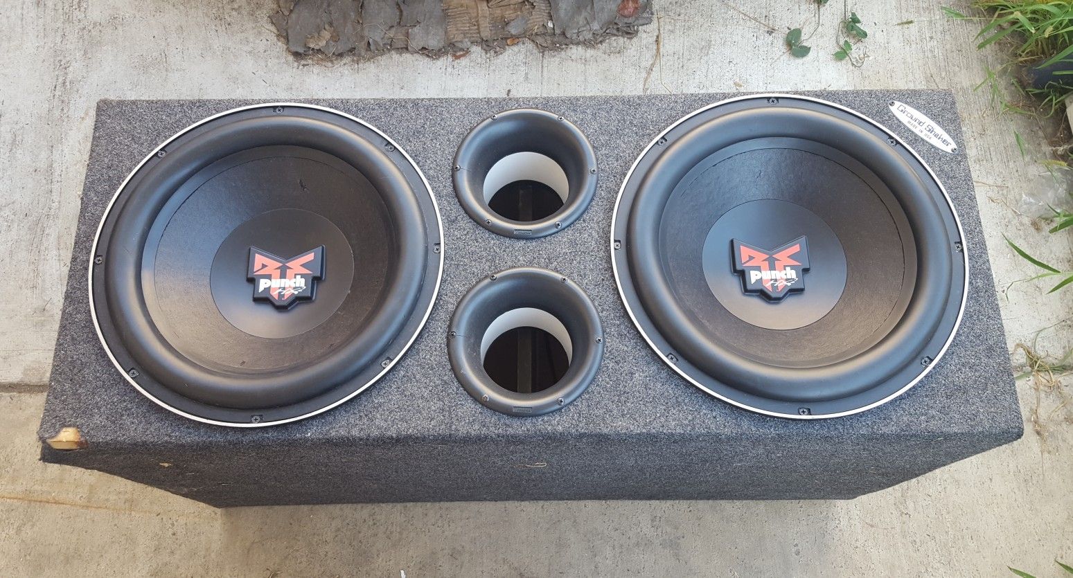 225 Rockford Fosgate Punch HX2 RFD1215 15