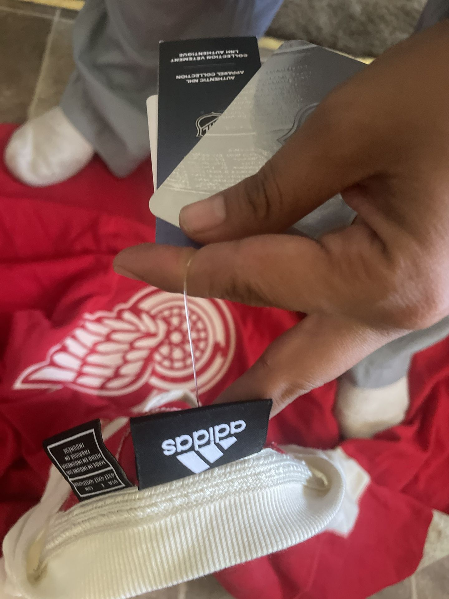 RED WING ADIDAS JERSEY