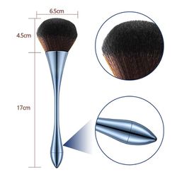 *New in Box* 10Pcs Makeup Brush Set w/ 2 Beauty Blenders - Blue Thumbnail