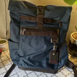 Birch Roll Top Backpack By Time  Thumbnail