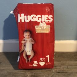 Huggies Size 1- 32 Count Thumbnail