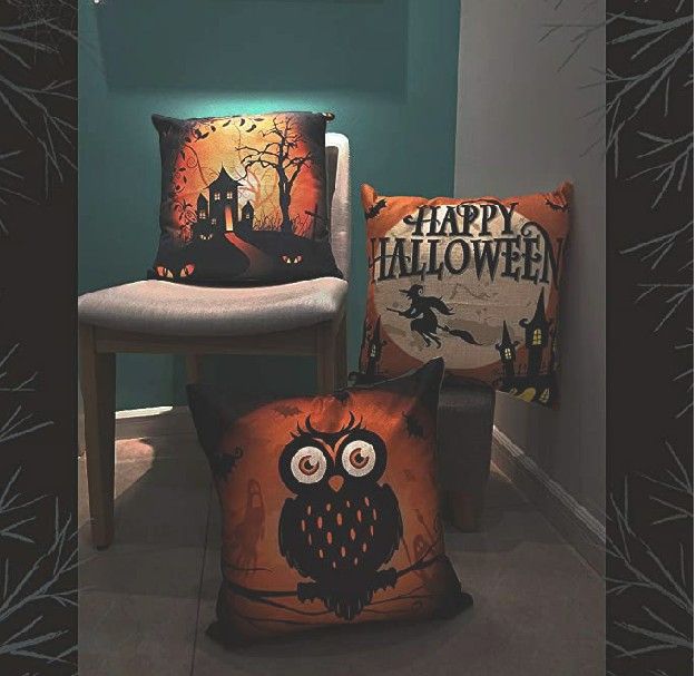 New! Halloween pillows covers 4pc 18*18