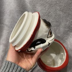 Pug ceramic jar Thumbnail