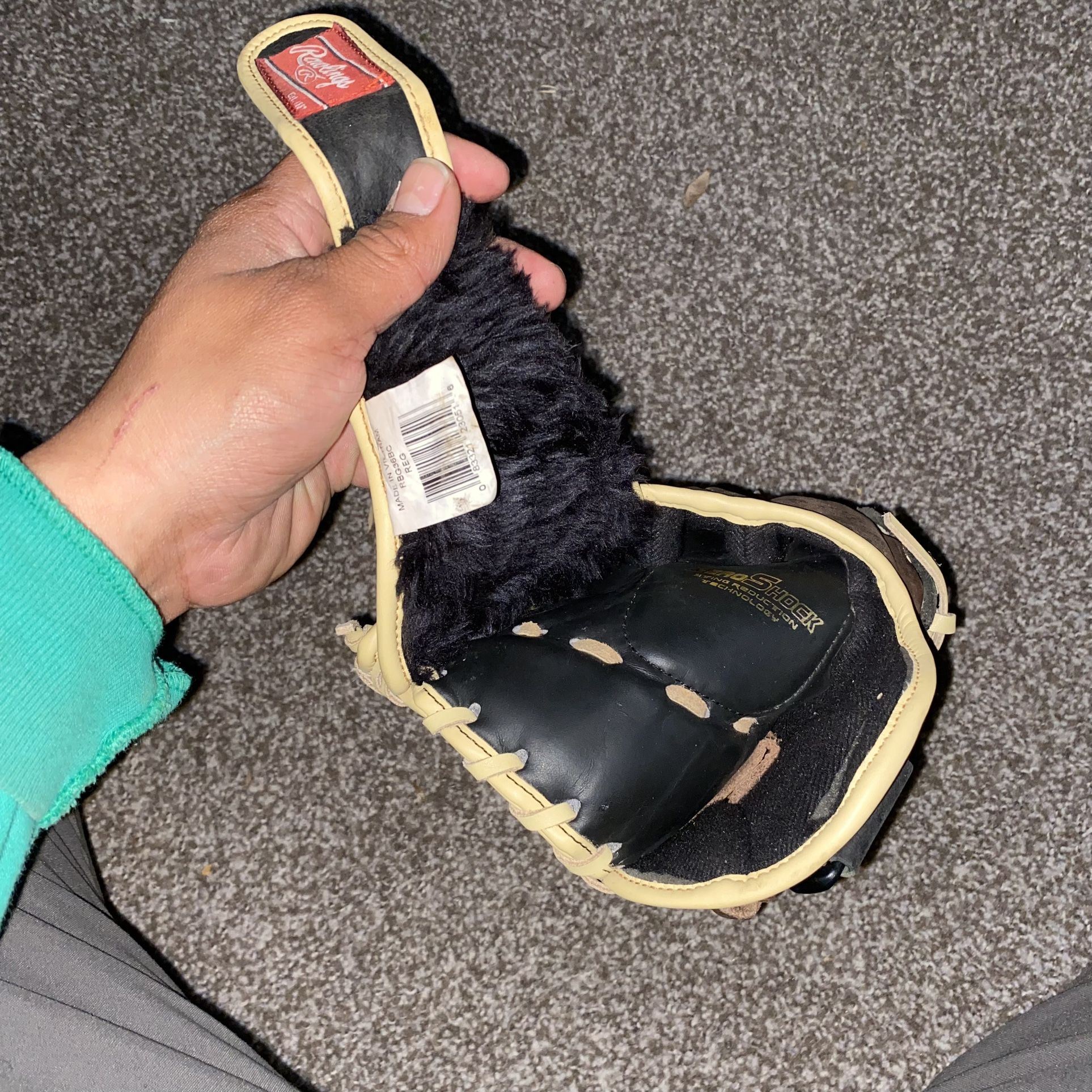 Baseball Glove, Bat, and Ball