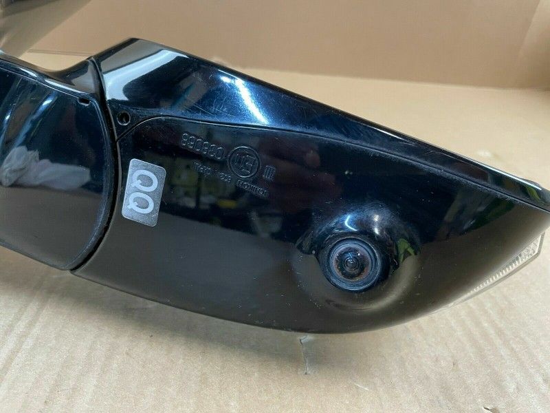 14-20 INFINITI Q50 RIGHT PASSENGER SIDE VIEW DOOR MIRROR W/ CAMERA WHITE