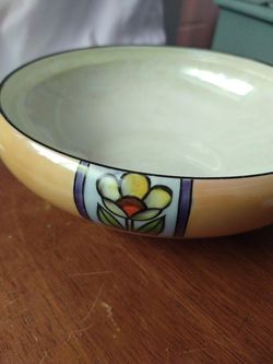 Noritake fine porcelain flower bowl paralyzed finished Thumbnail