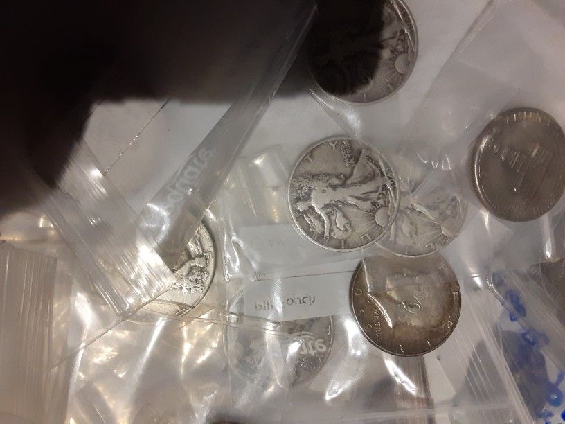 Walking Liberty's, Franklin's Silver Kennedys, Proofs, Bicentennials