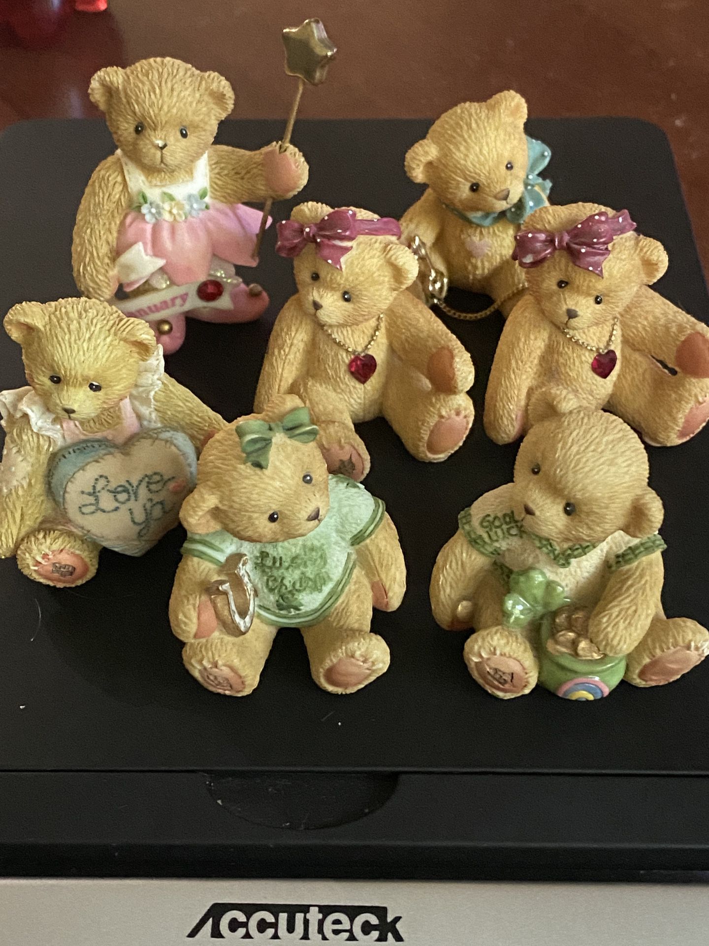 7 Mini Cherish Bears 
