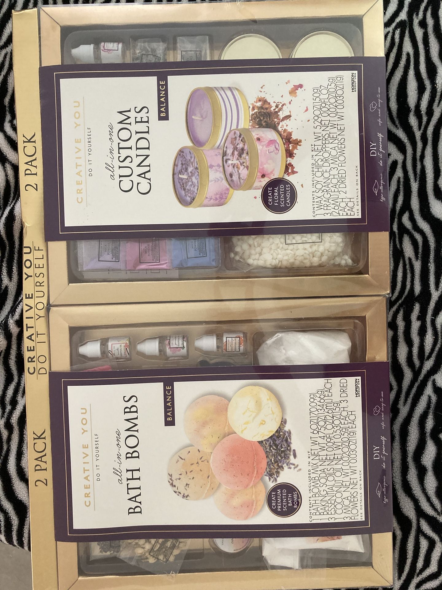 Brand New Creative You Bath Bombs & Custom Candles