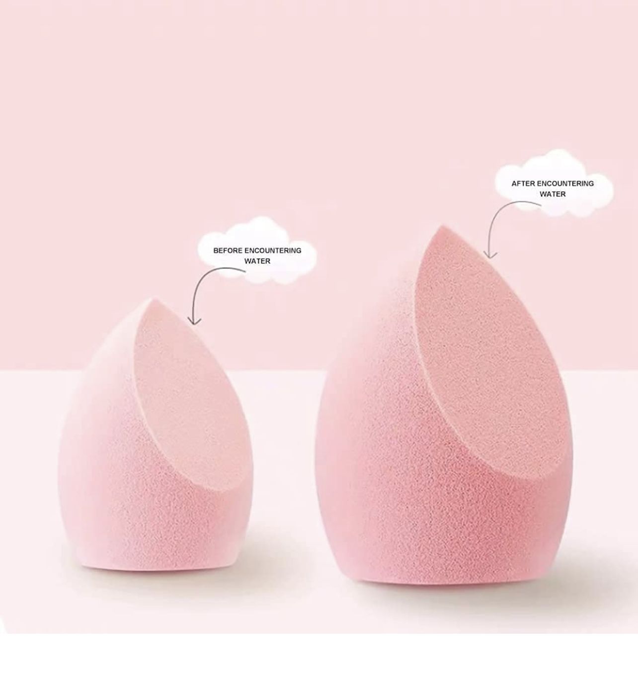 4 pc Make up sponge blender set new
