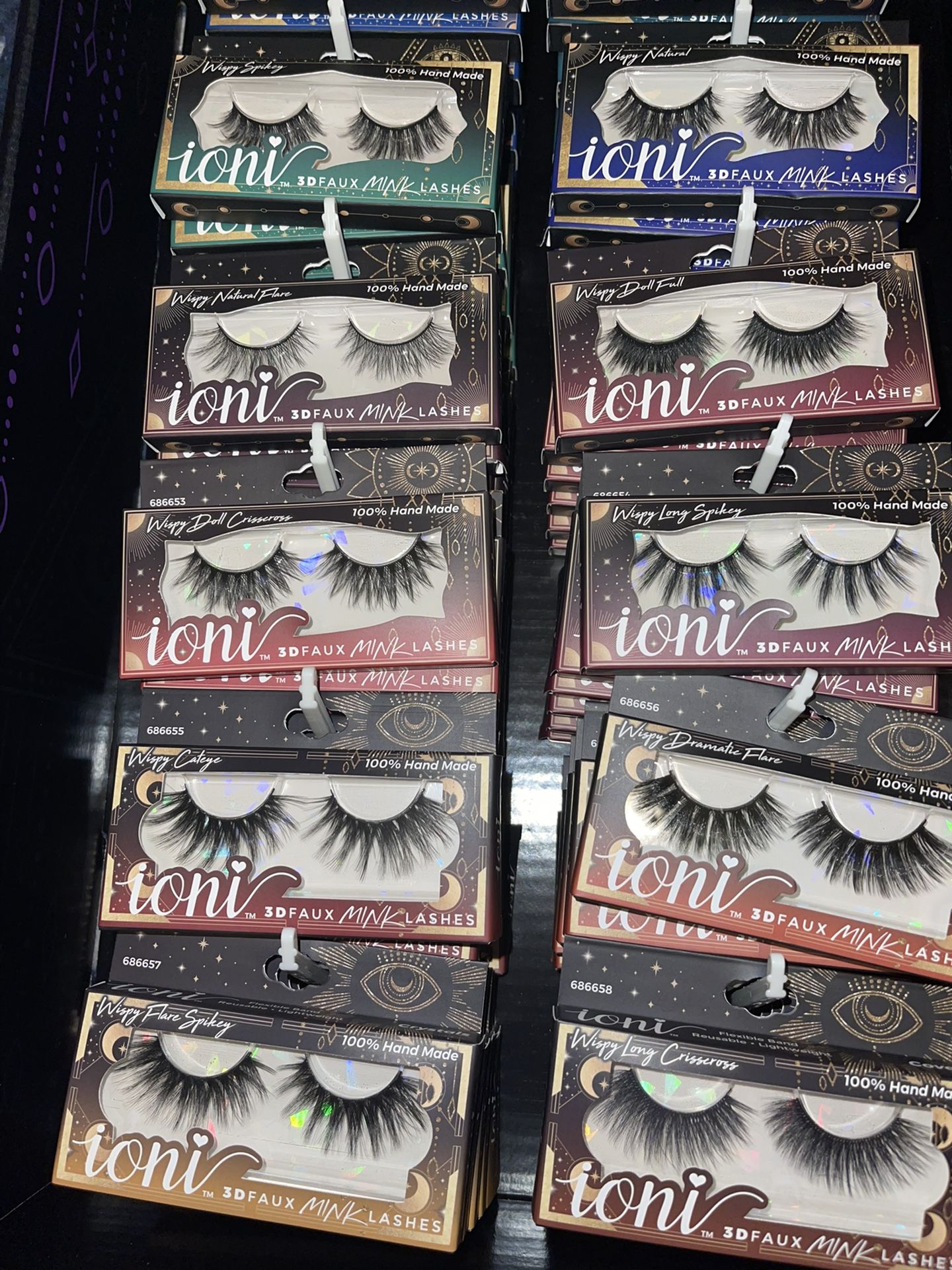 Ioni Lashes $2.50 Each