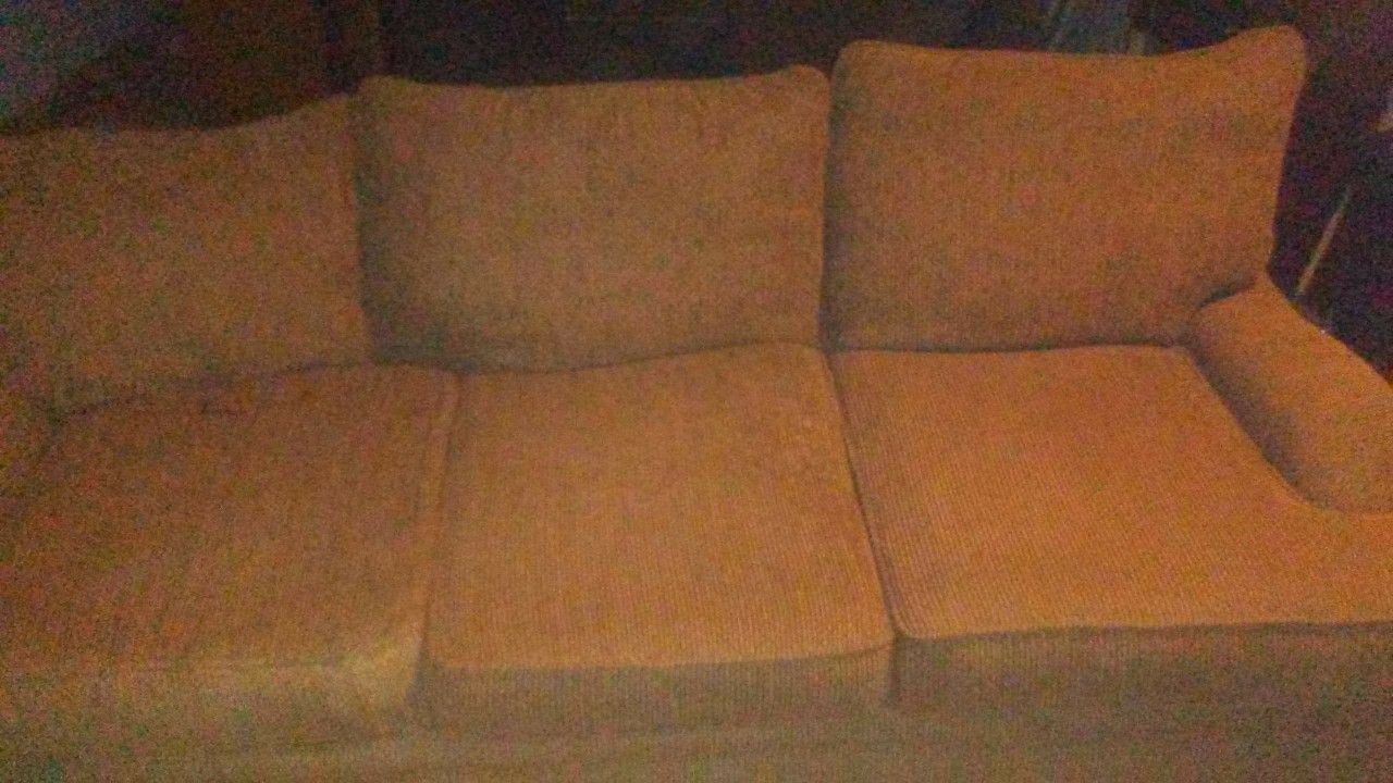 Brand new. Oversized couch
