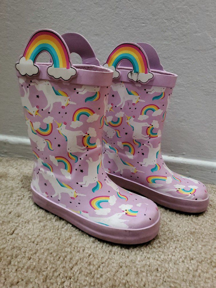 Unicorn Rain boots