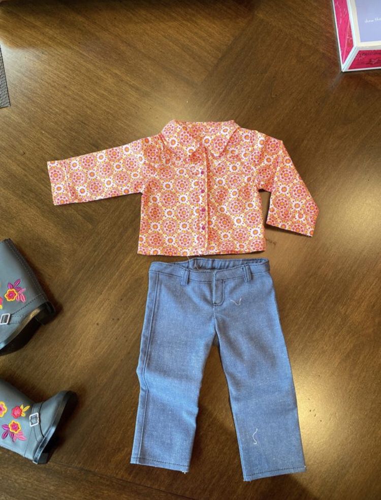 American Girl Doll Saige’s Parade Outfit