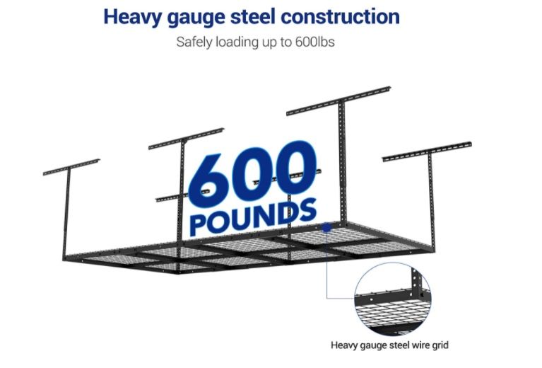 Overhead Garage Storage Rack