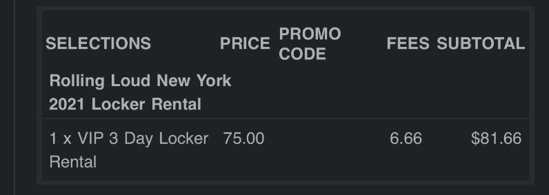 Rolling Loud New York Vip Tickets