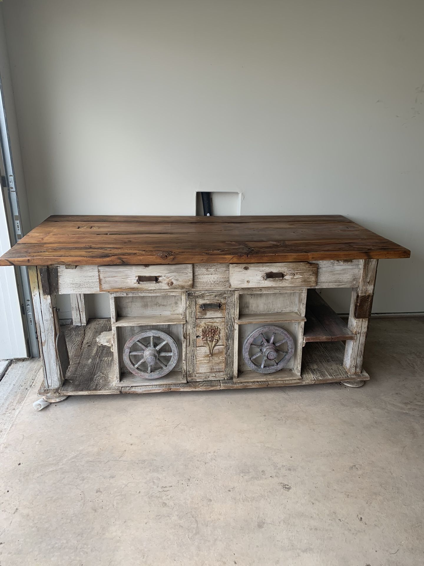 Custom Made Farmhouse Buffet for Sale in Selma, TX OfferUp