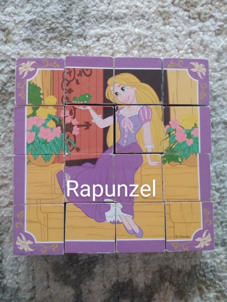 Melissa And Doug Disney Princess Block Puzzle