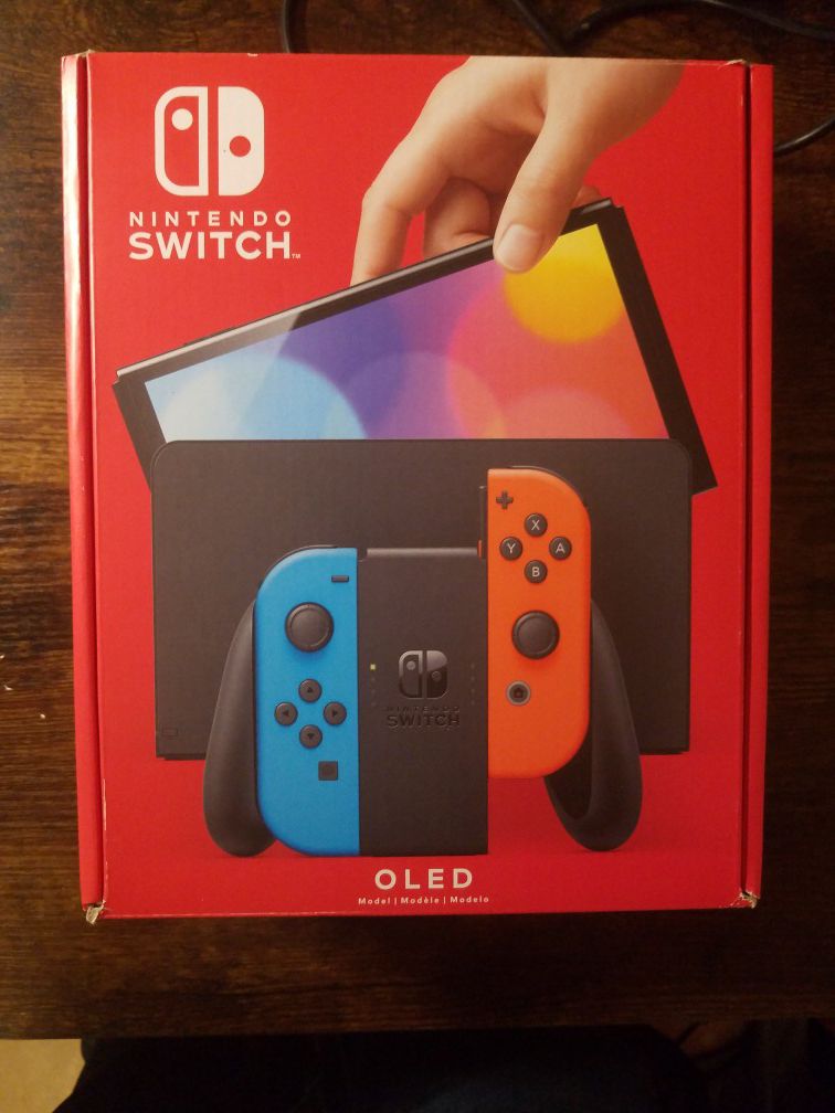 Nintendo Switch Oled w/game 