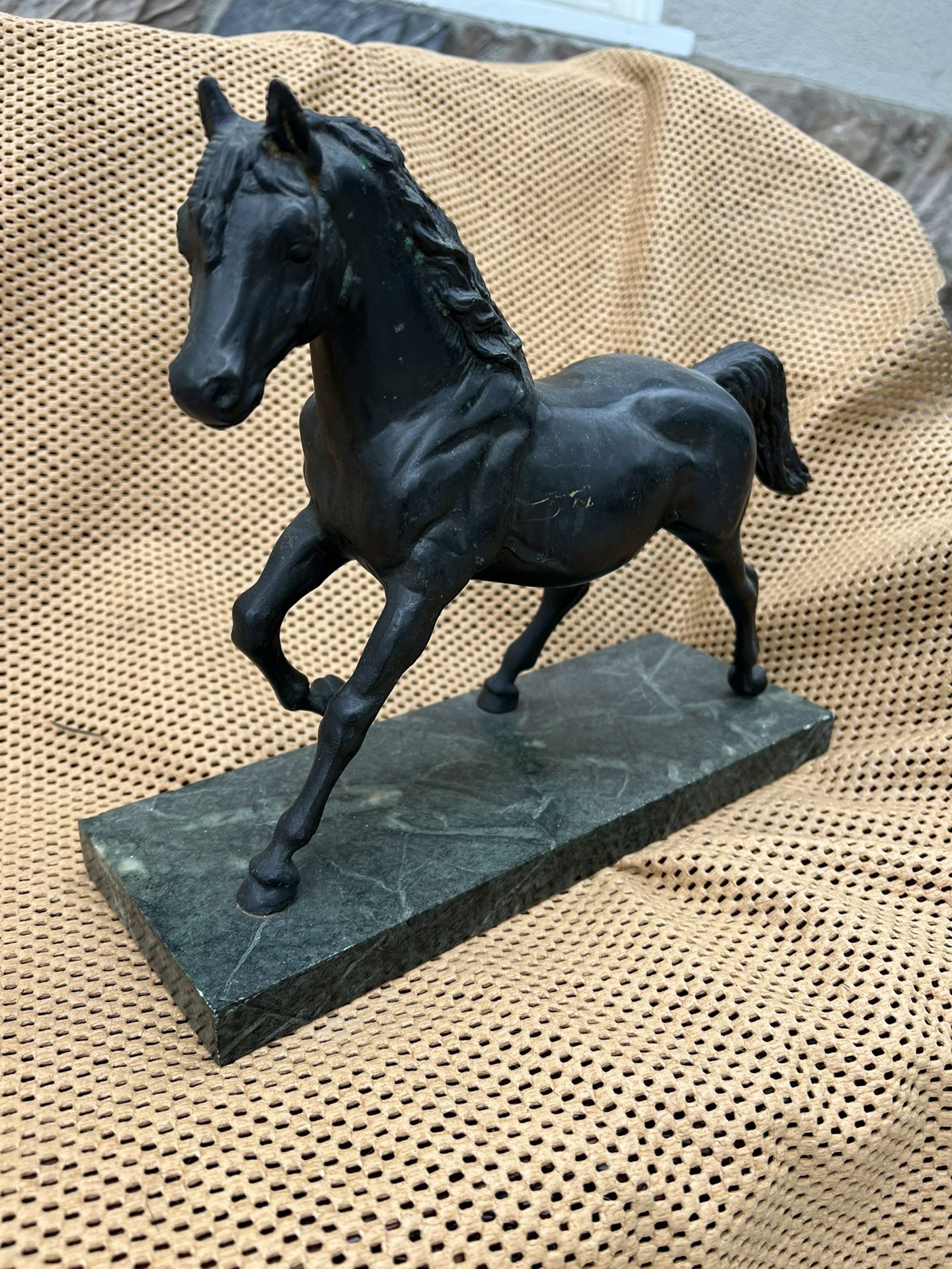 Long Eared Stallion Bronze Sculpture