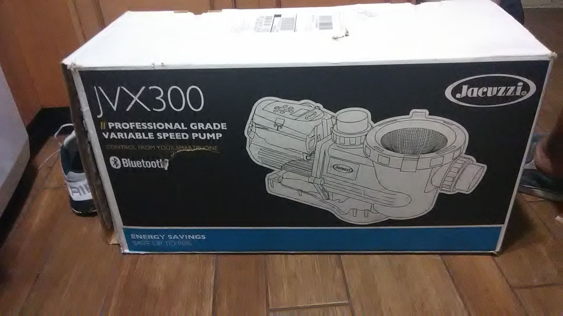 Jacuzzi JVX300 PROFESSIONAL GRADE VARIABLE SPEED PUMP, CONTROL FROM