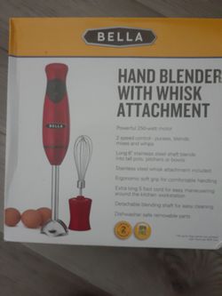 Blender with whisk attachment Thumbnail