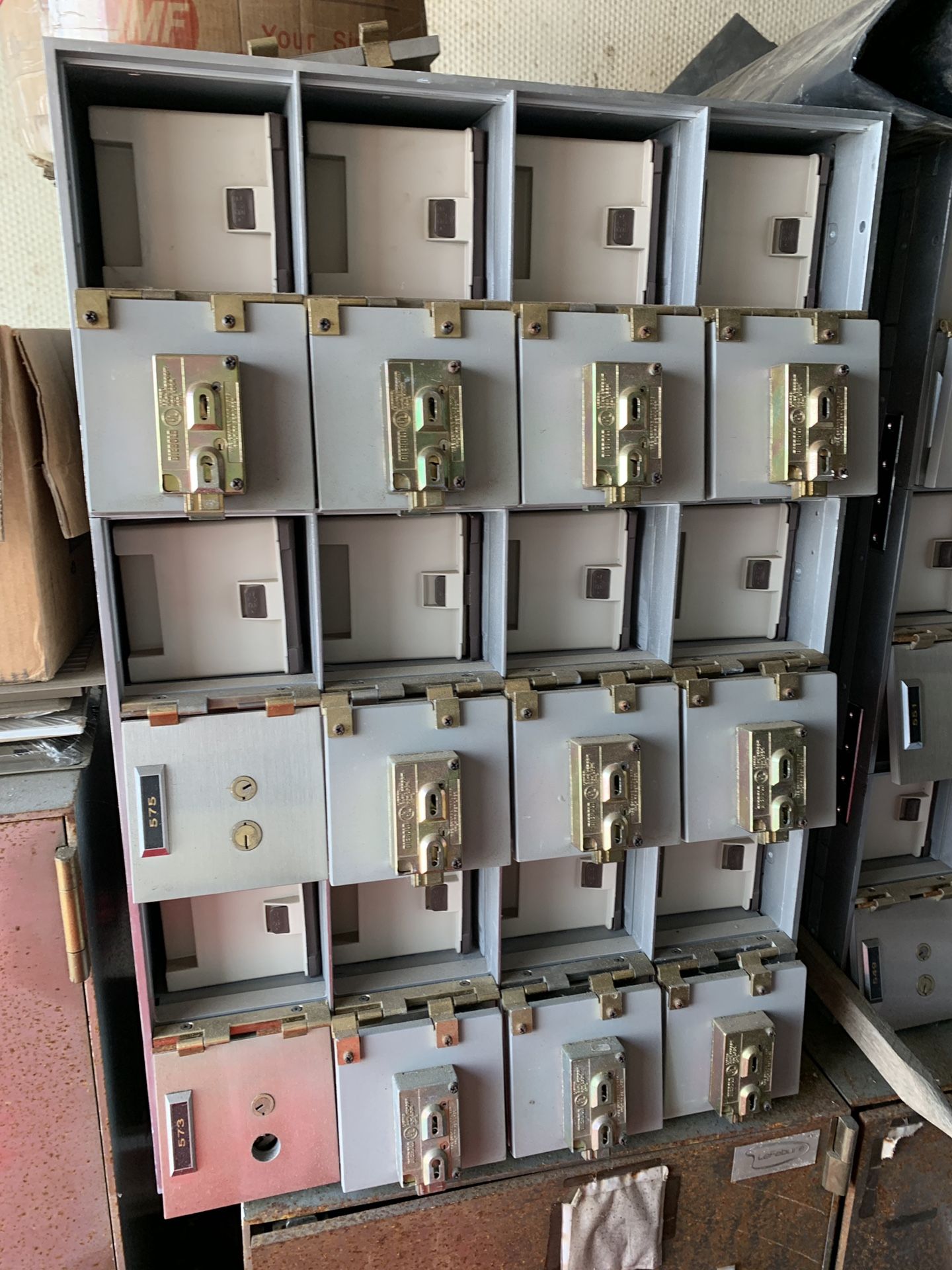 Stainless steel lock boxes and safes