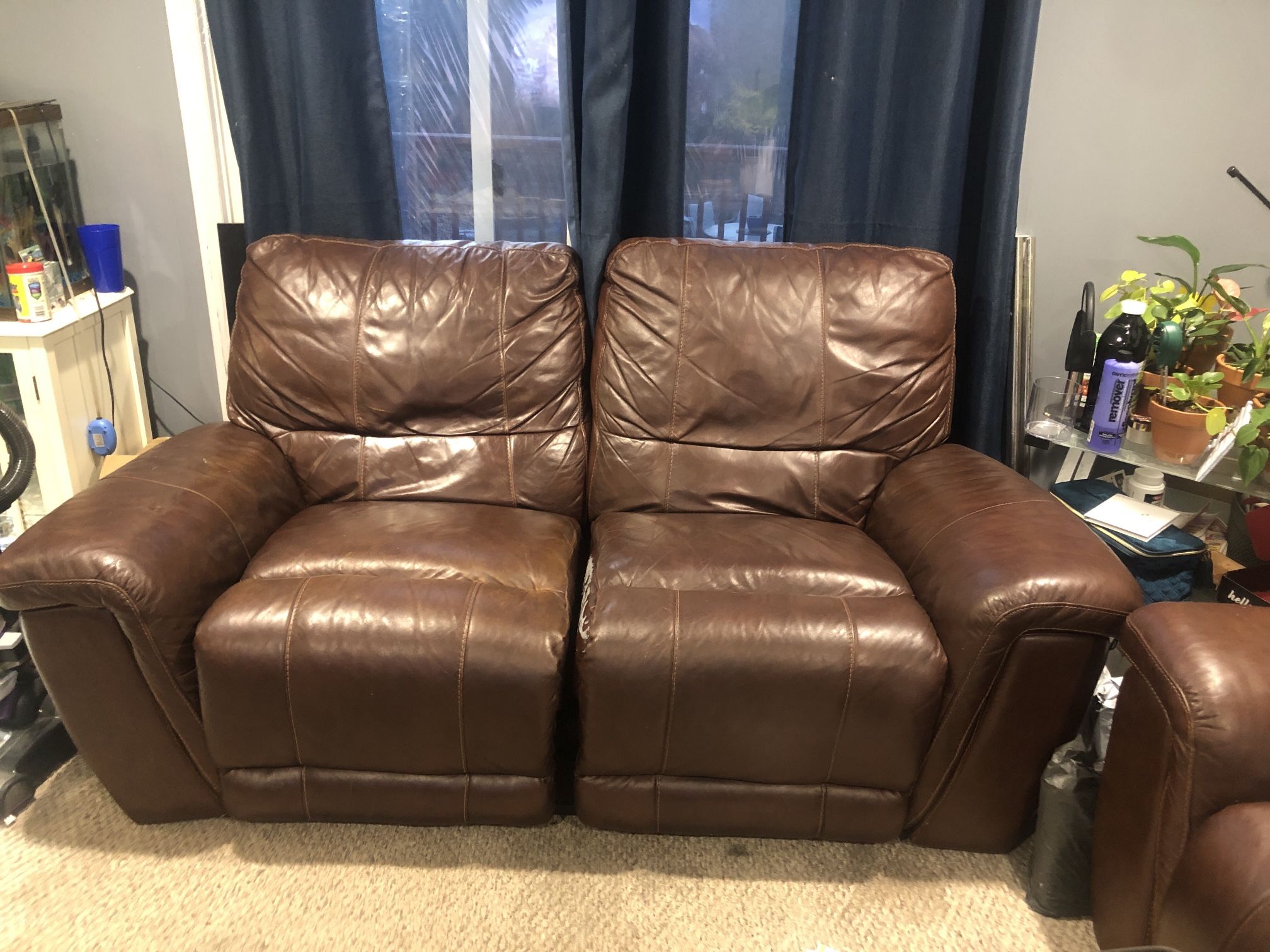 Free Couches - Originally From Cardis / Recliners/ Real Leather