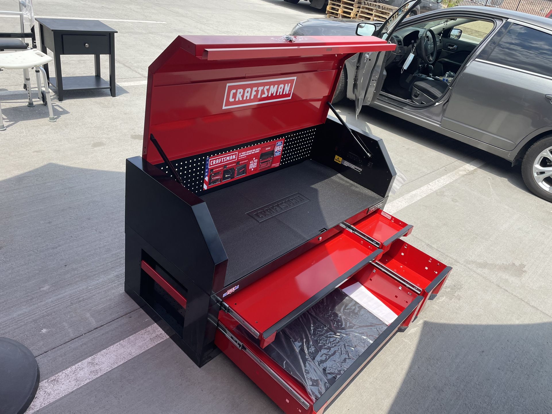 Me Llegó Esta Caja De Herramienta Craftsman Profesional Nueba Con 2 Llaves Mide 54 Pulgadas Valley Premiere Storagecdetras Del Pollo Loco En El Ce